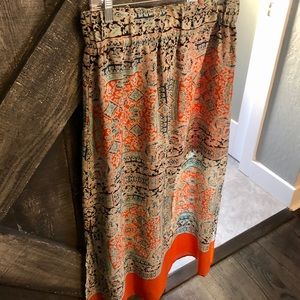 Anthropolgie maxi skirt